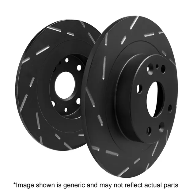 EBC Front USR Slotted Rotor Set For Porsche - USR2-1846